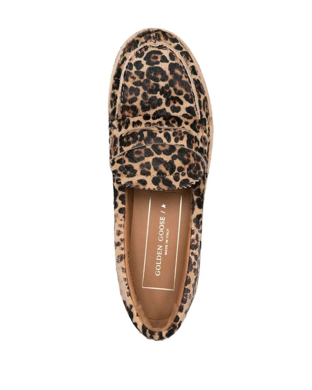 Golden Goose Deluxe Brand Brown Jerry Leather Loafers