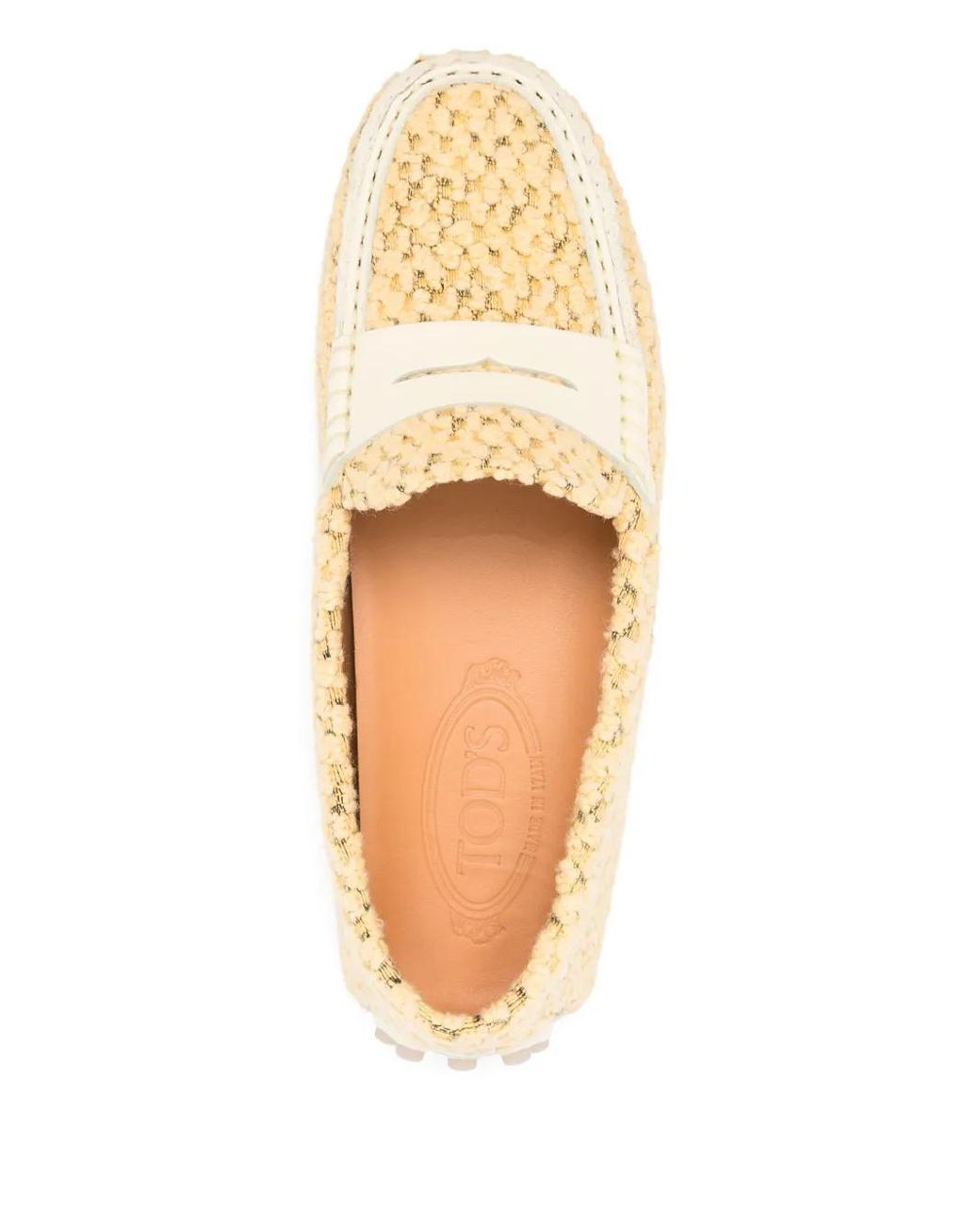 Tod's Natural Multicolour Leather Sneakers