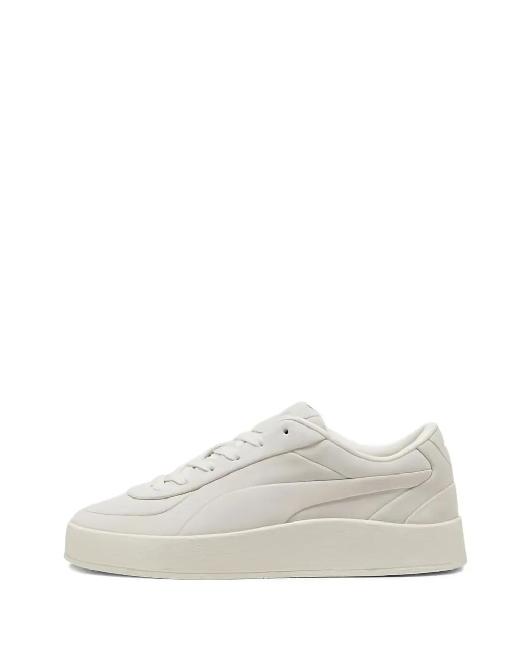 PUMA White Ca Luxe Elevated Sneakers