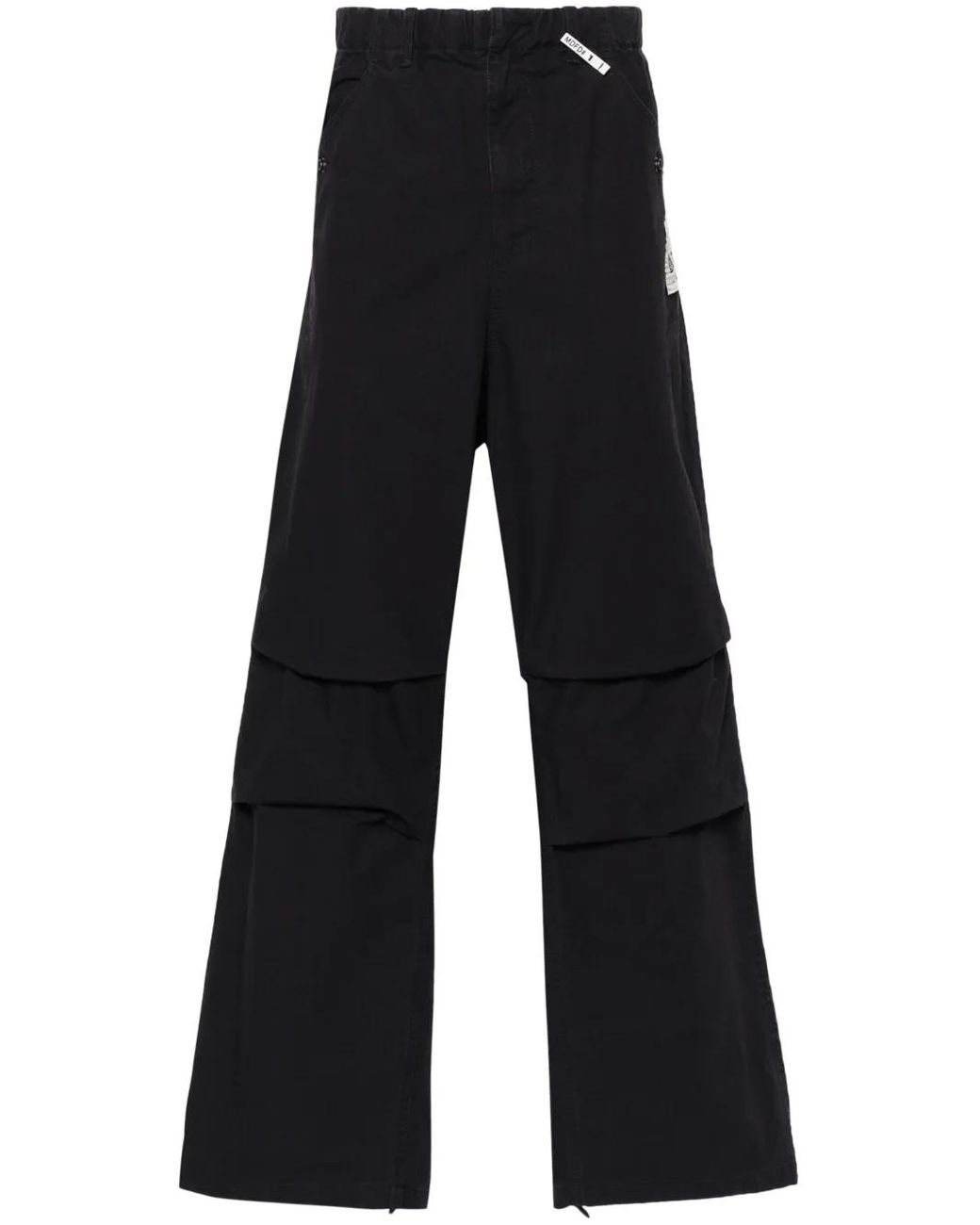 Maison Mihara Yasuhiro Blue Wide-Leg Cotton Trousers for men