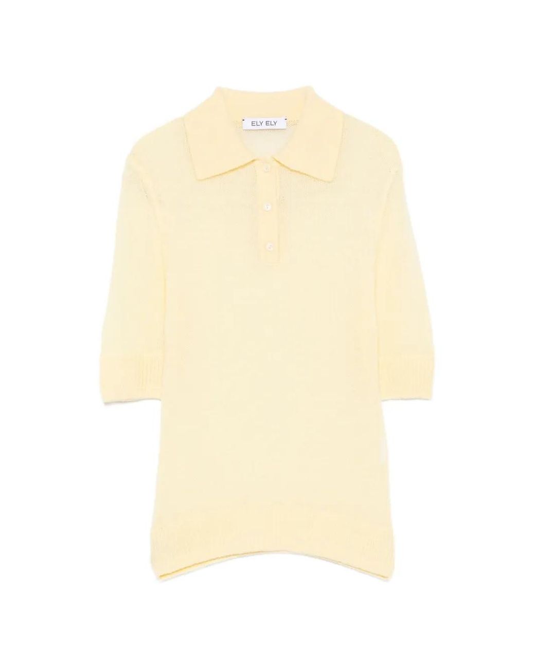 Polo De Manga Corta ELY ELY de color Natural