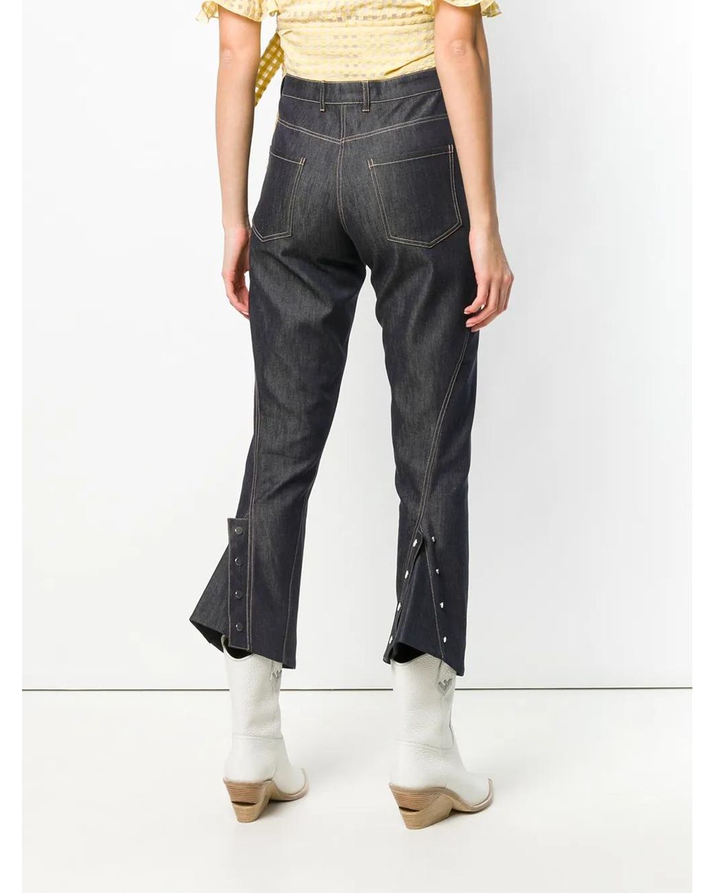 ROKH Gray Cropped Trousers