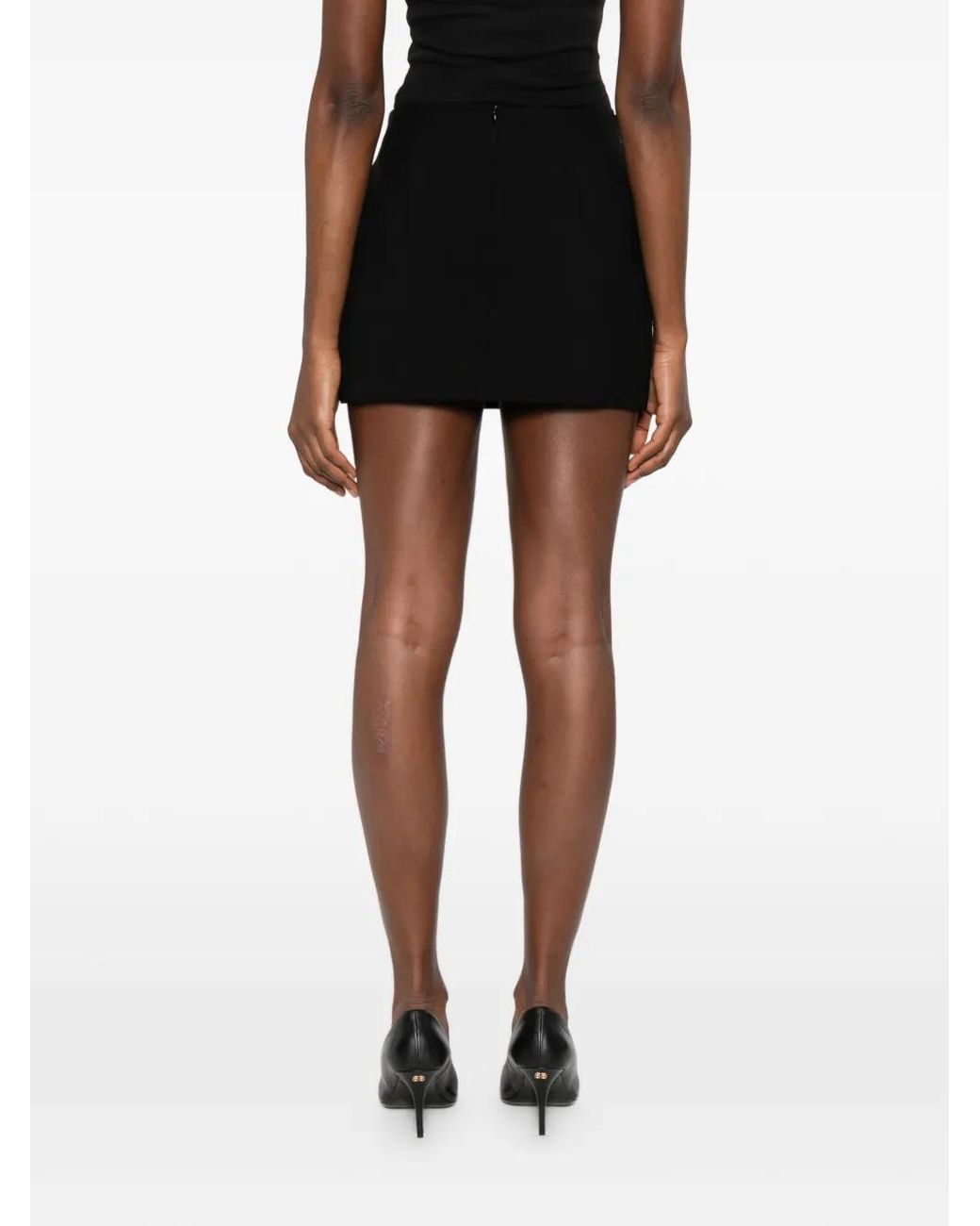 Wardrobe NYC Black New Contour Mini Skirt