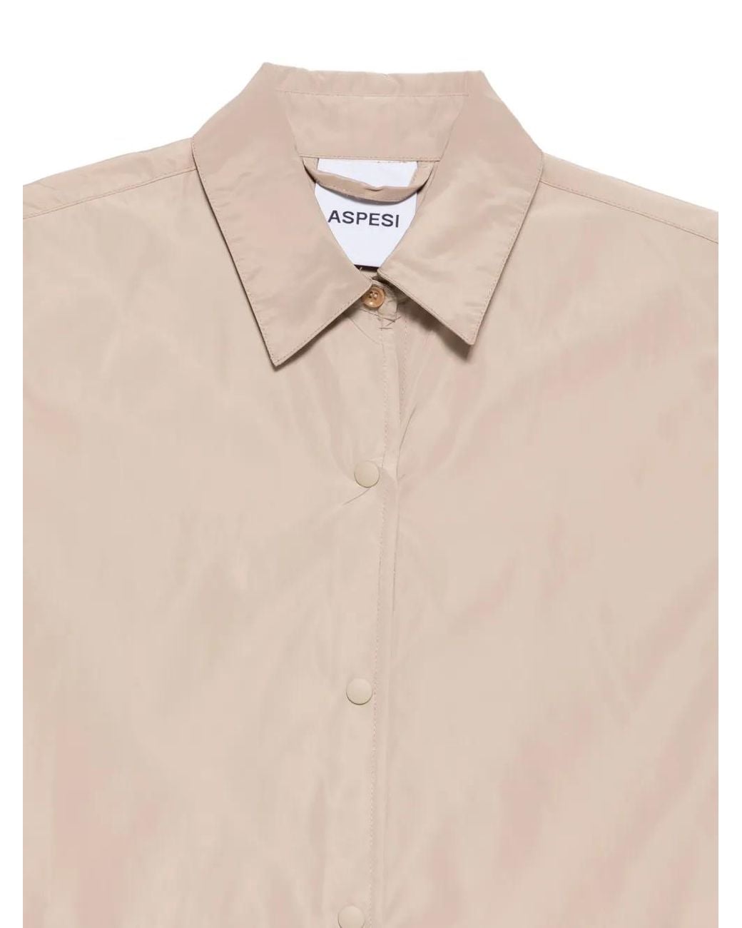 Aspesi Natural Buttoned Shirt