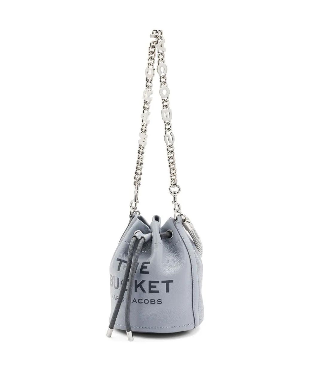 Marc Jacobs White The Logo Chain-Link Shoulder Strap