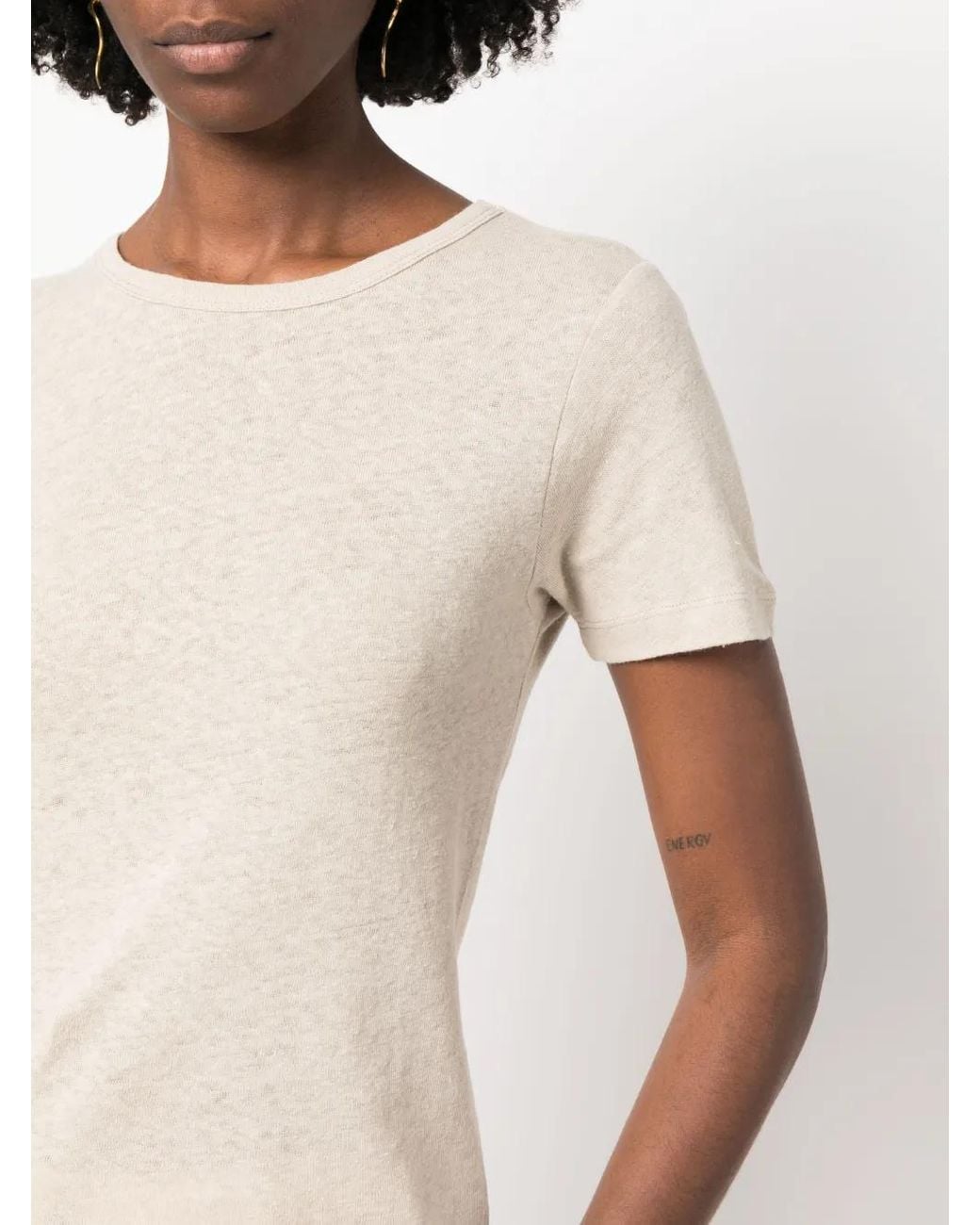 Each x Other Natural Round Neck T-Shirt