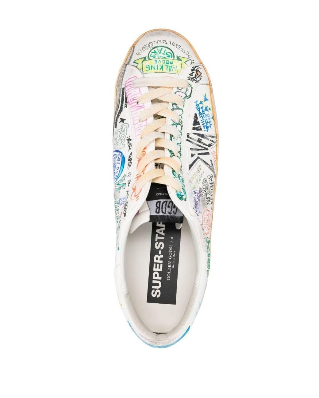 Distressed Sneakers Golden Goose Superstar Farfetch Goose
