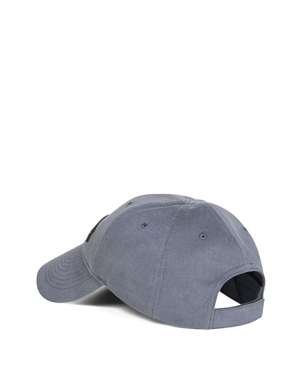 Balenciaga Gray Patch Cap for men