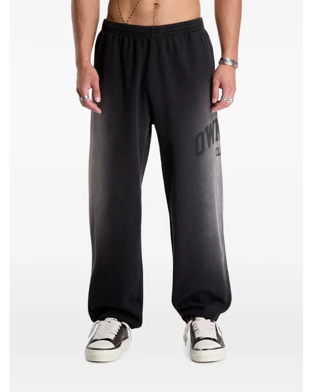 Represent Black Owners Club Track Pants for men