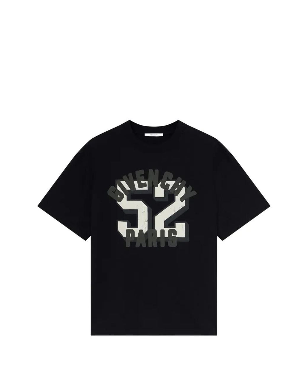 Givenchy Black Boxy-Fit T-Shirt for men