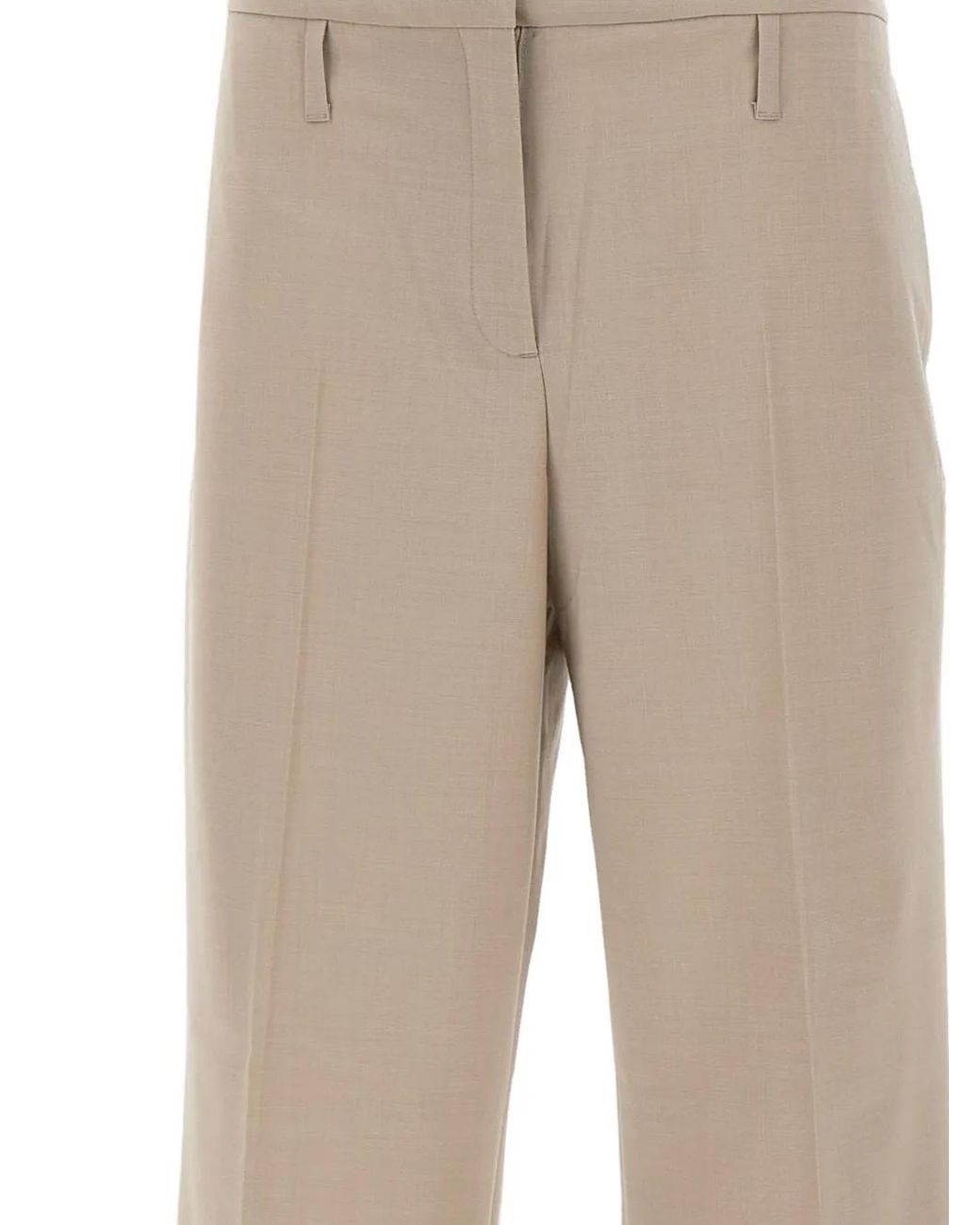 Herskind Natural Ivano Wide-Leg Trousers