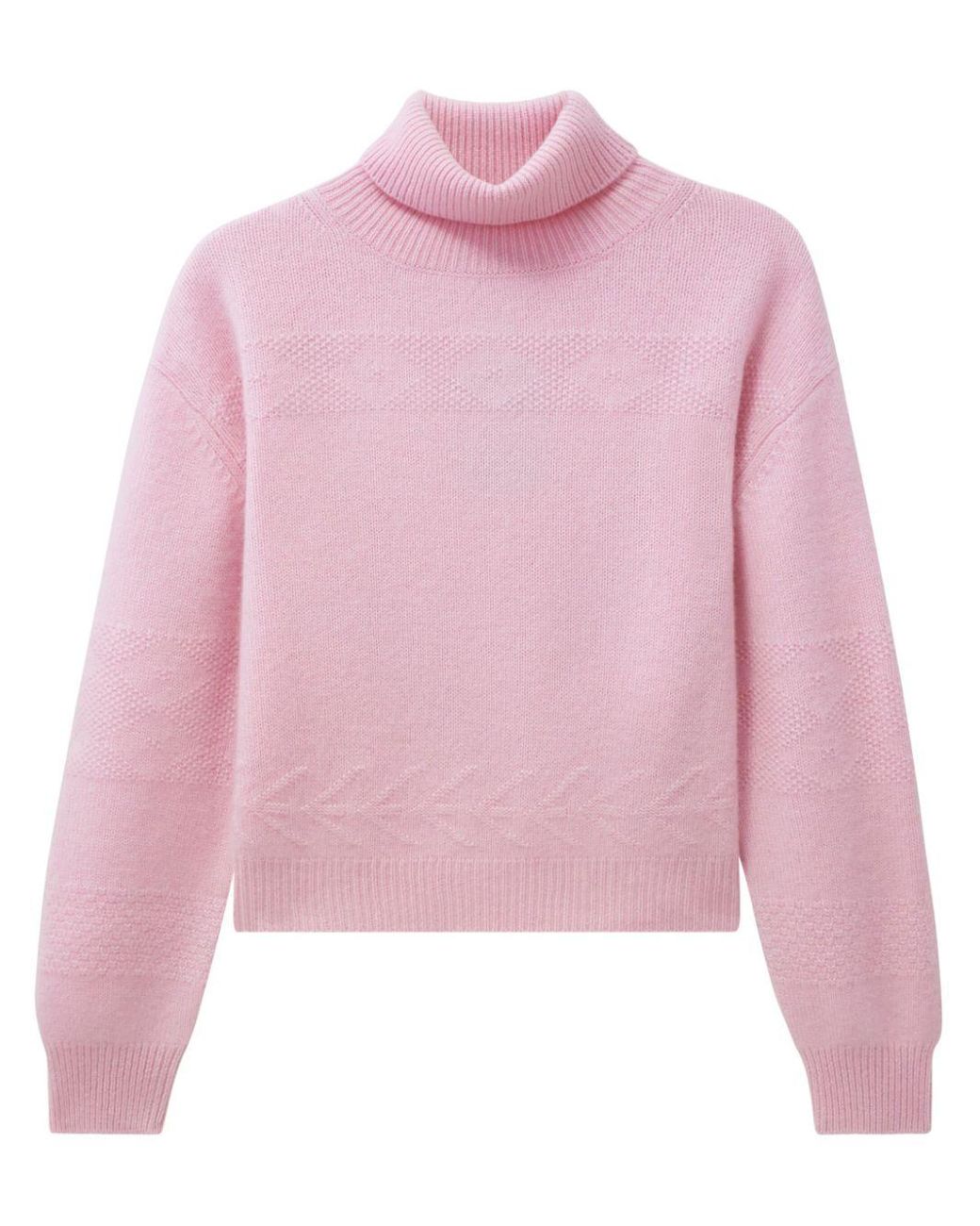 Pink turtleneck online