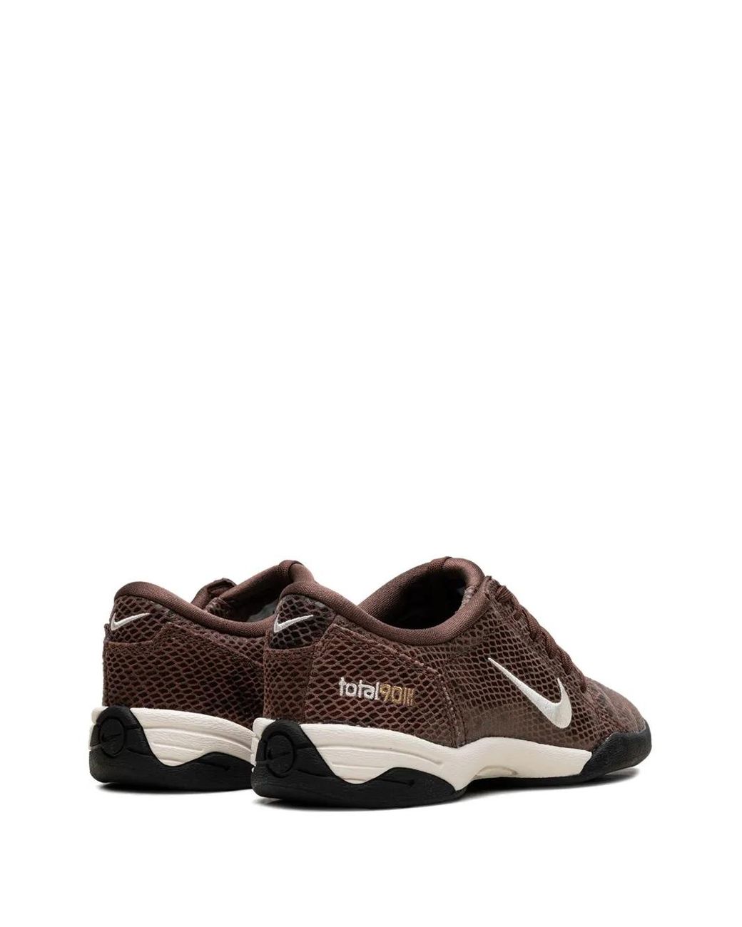 Nike Brown Total 90 Se Snake-Print Sneakers