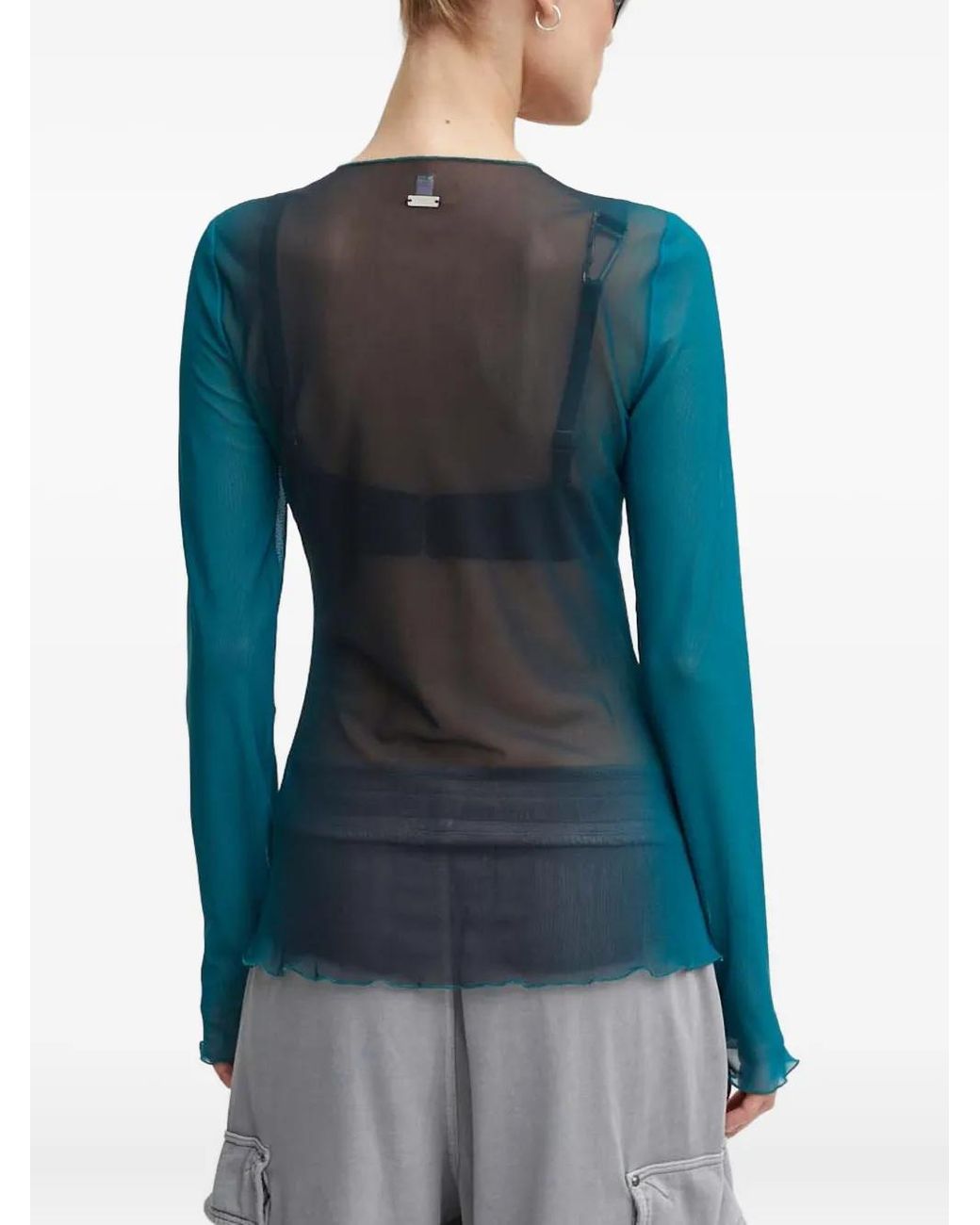 Won Hundred Blue Long-Sleeve Top