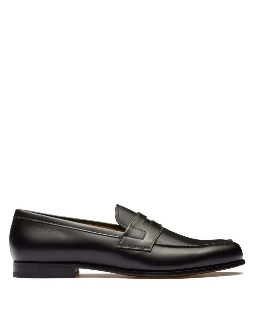 Church's Black Heswall 2 Penny Leather Loafers for men