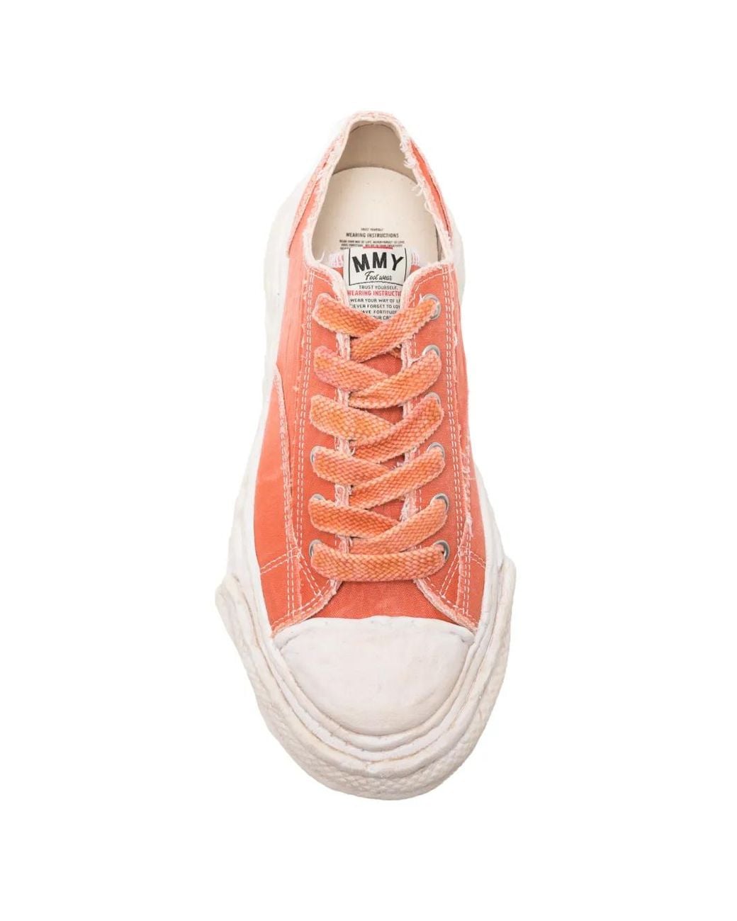 Maison Mihara Yasuhiro Pink Peterson23 Og Sole Bleached Canvas Low-Top Sneakers for men