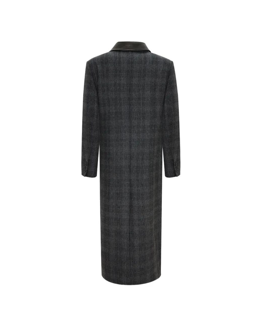 Occleus Black Maddie Double-Breasted Coat