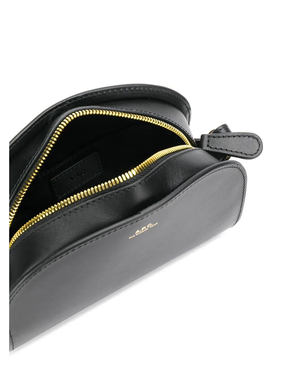 A.P.C. Black Sac Demi-Lune Mini