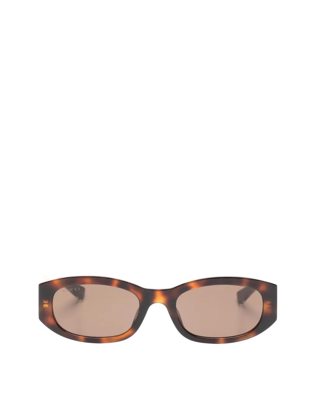 Gucci Pink Rectangle-Shape Sunglasses