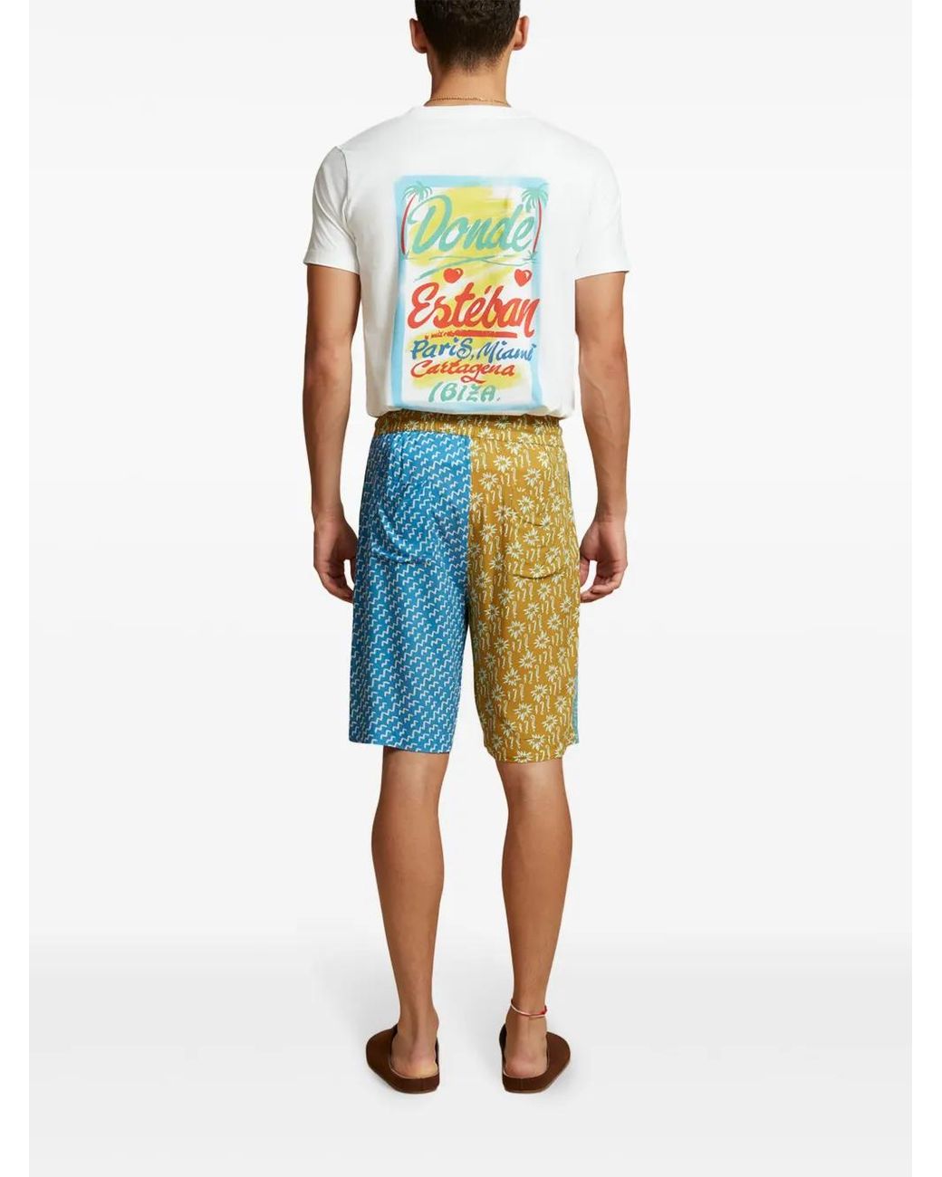 Donde Esteban Blue Estrellitas Shorts