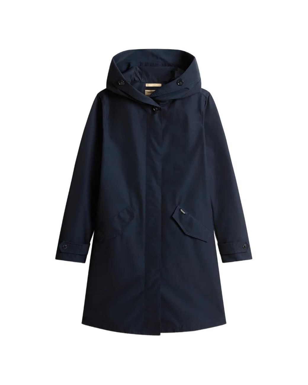 Woolrich Blue Summer Prescott 2L Hooded Parka