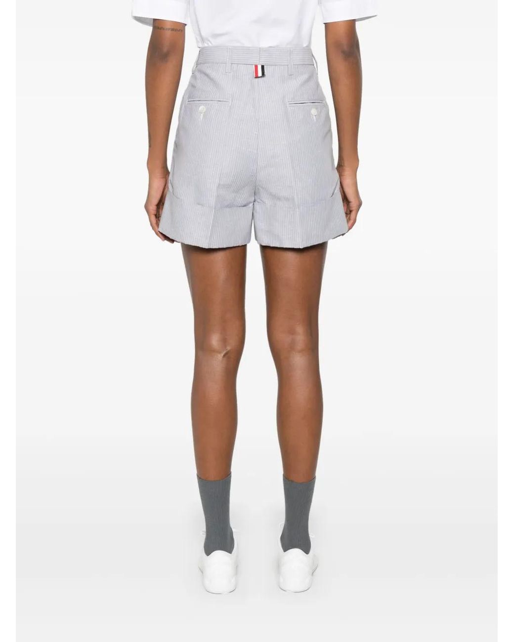 Bermudas A Rayas Diplomáticas Thom Browne de color Blue