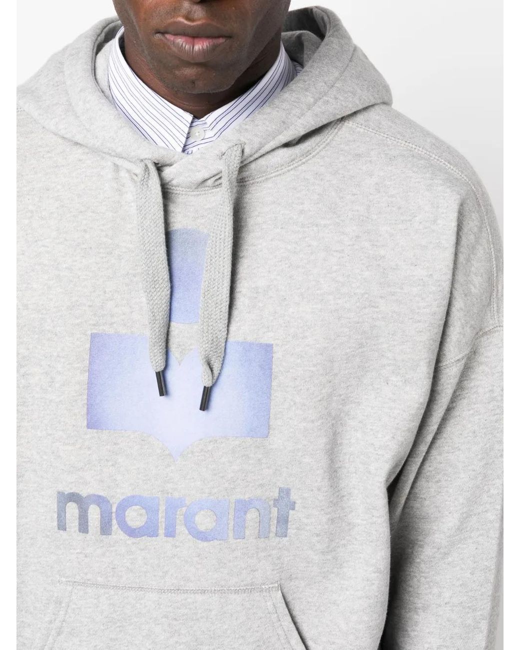 Isabel Marant Blue Miley Hoodie for men