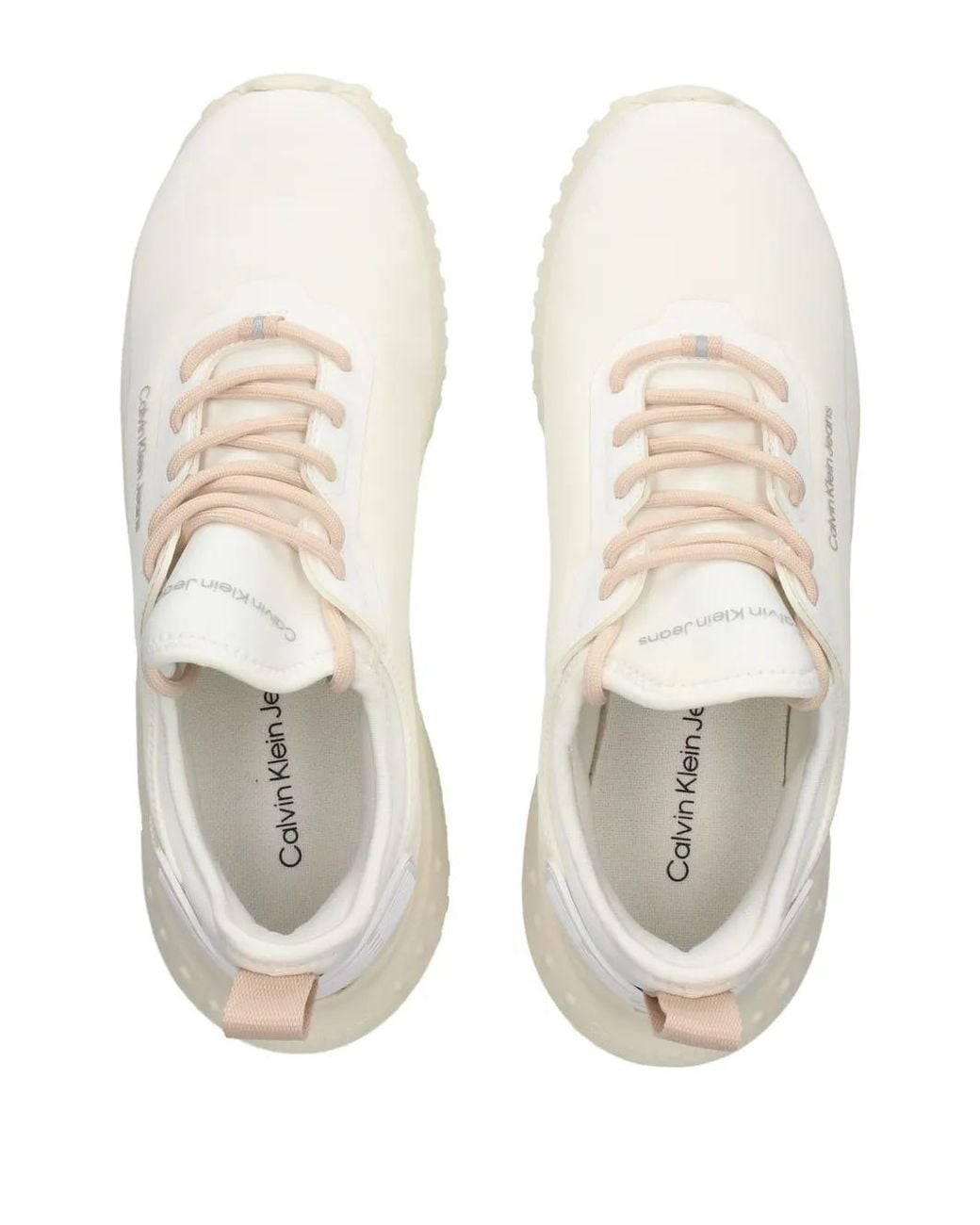 Calvin Klein White Ripstop Sneakers