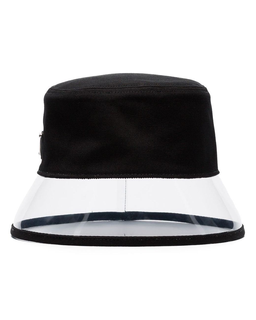 Prada Nylon Bucket Hat White in Nylon with Silver-tone - US