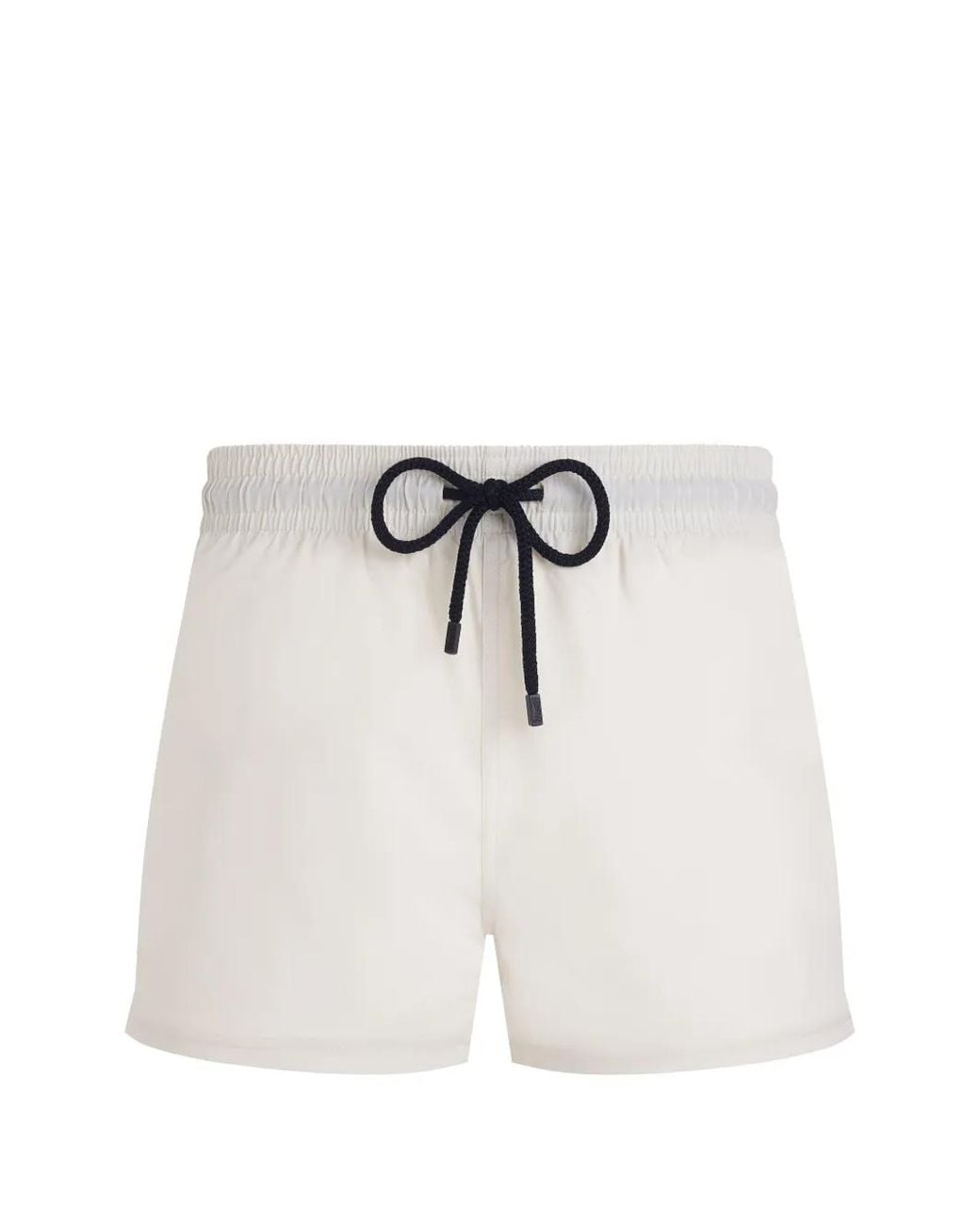Vilebrequin White Drawstring Elasticated Swim Shorts for men