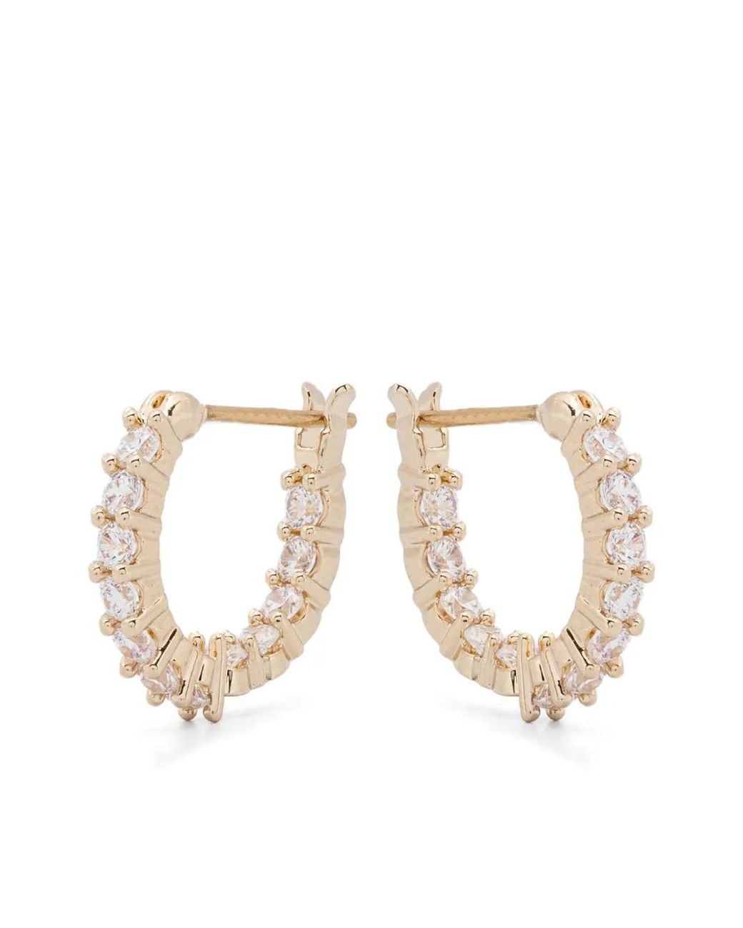 Swarovski Metallic Matrix Vittore Hoop Earrings