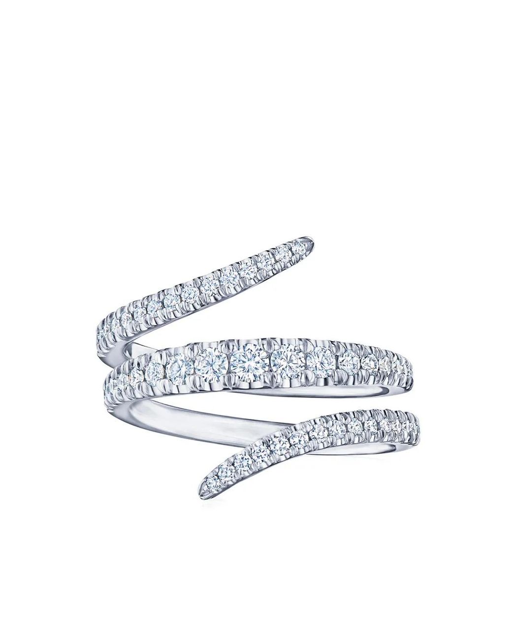 Kwiat White 18Kt Vine Diamond Wrap Ring