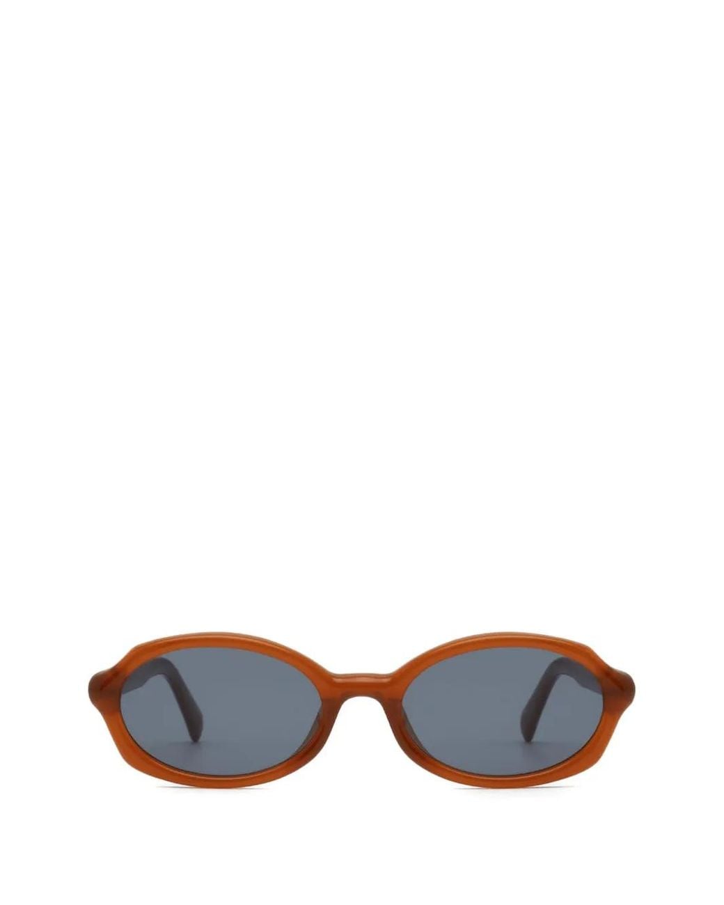Fora Blue Creator Oval-Frame Sunglasses