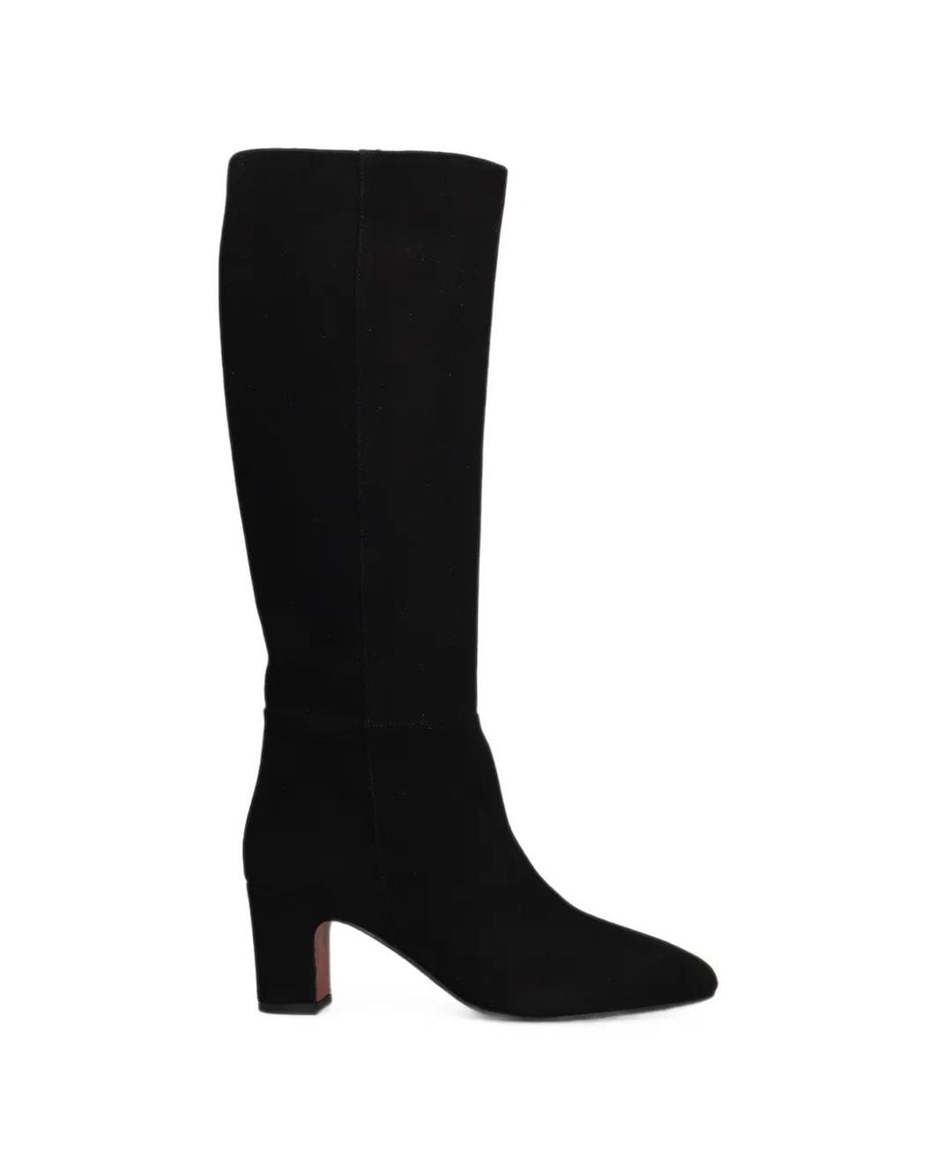 Roberto Festa Black Vilora Knee-High Suede Boots