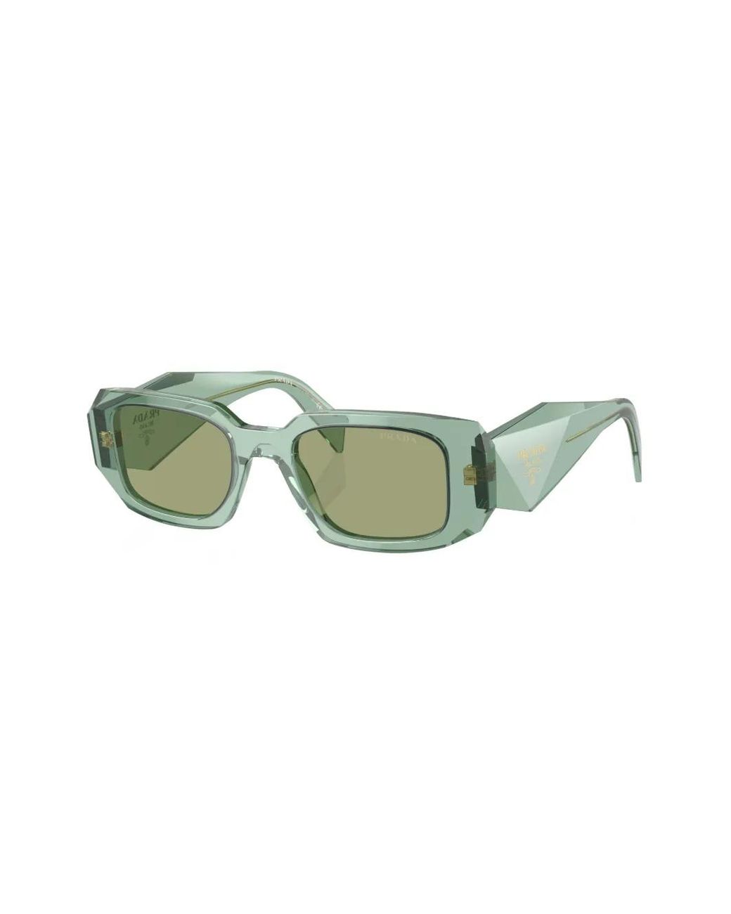 Prada Green Acetate Pr 17Ws Sunglasses