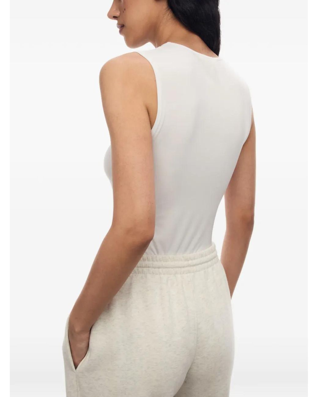 12 STOREEZ White Kim Tank Top