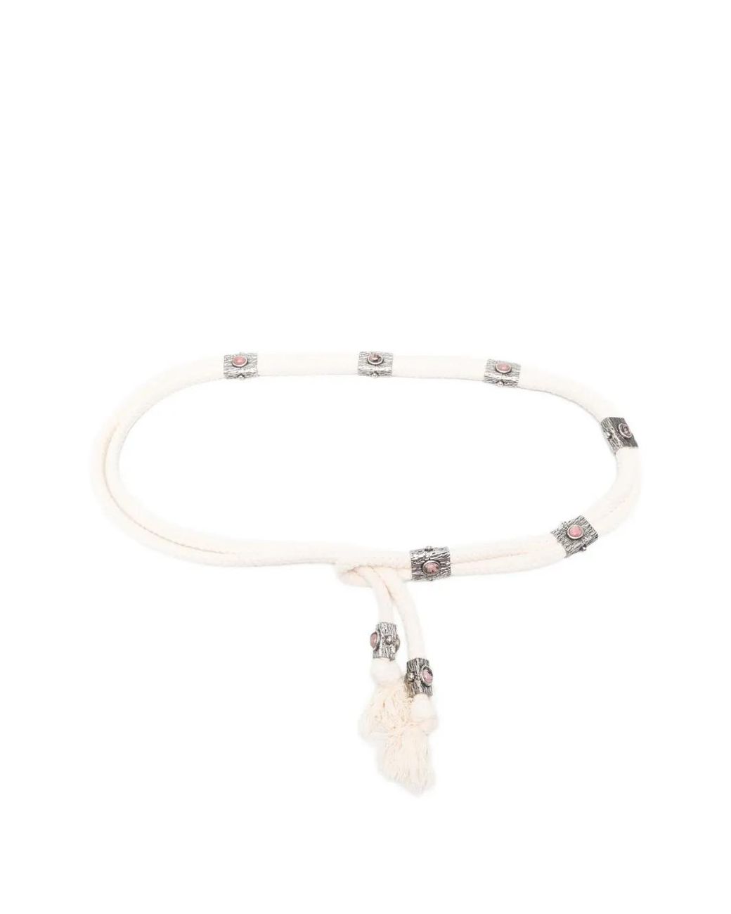 Isabel Marant White Aleea Belt