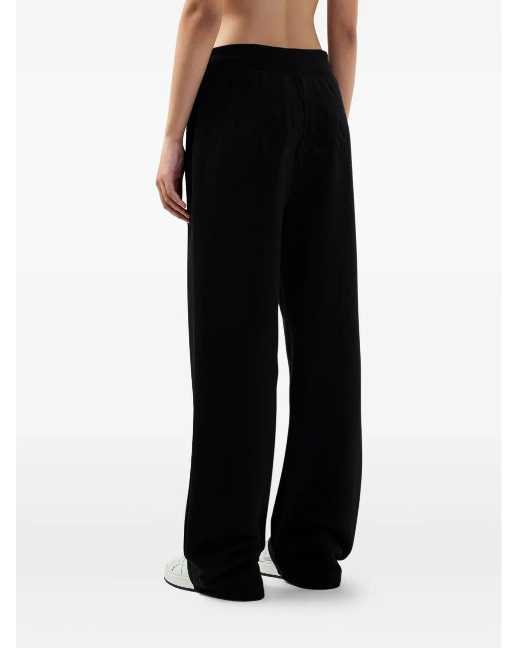 Pantalones Con Estampado Del Logo Gcds de color Black