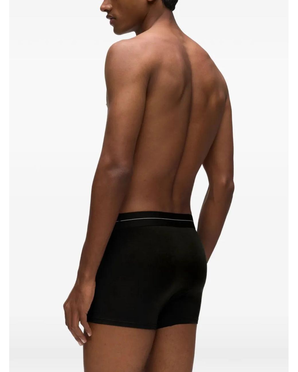 Karl Lagerfeld Black Lot De Trois Boxers Hotel Karl for men