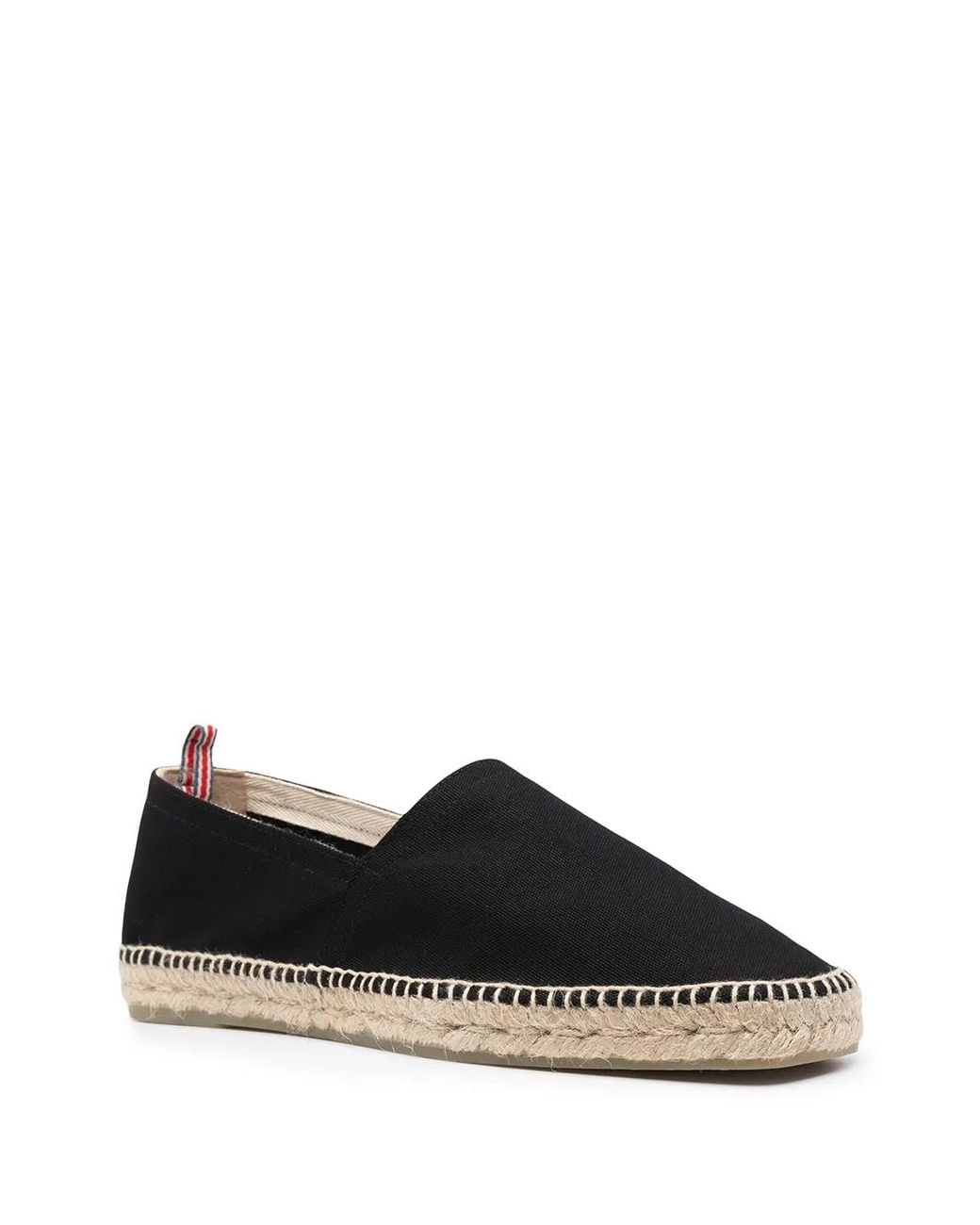 Castaner Black Pablo Canvas Espadrilles for men