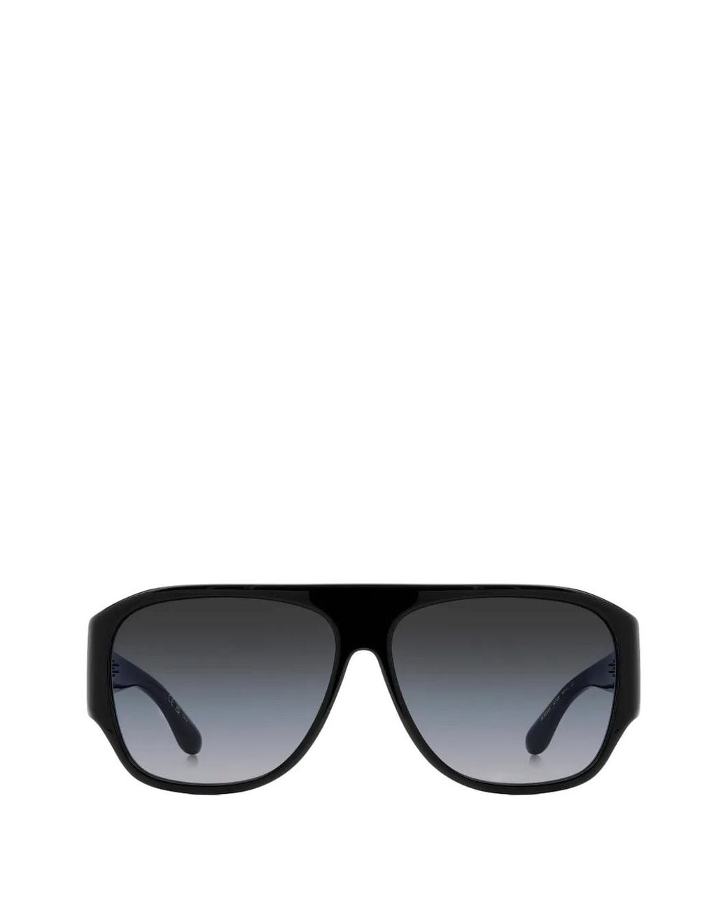 Isabel Marant Black Pilot-Frame Sunglasses