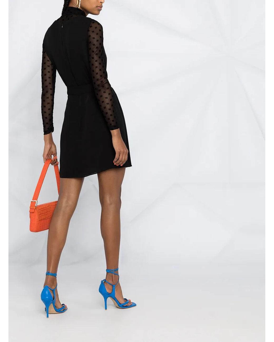 Vestido Con Cinturón DSquared² de color Black