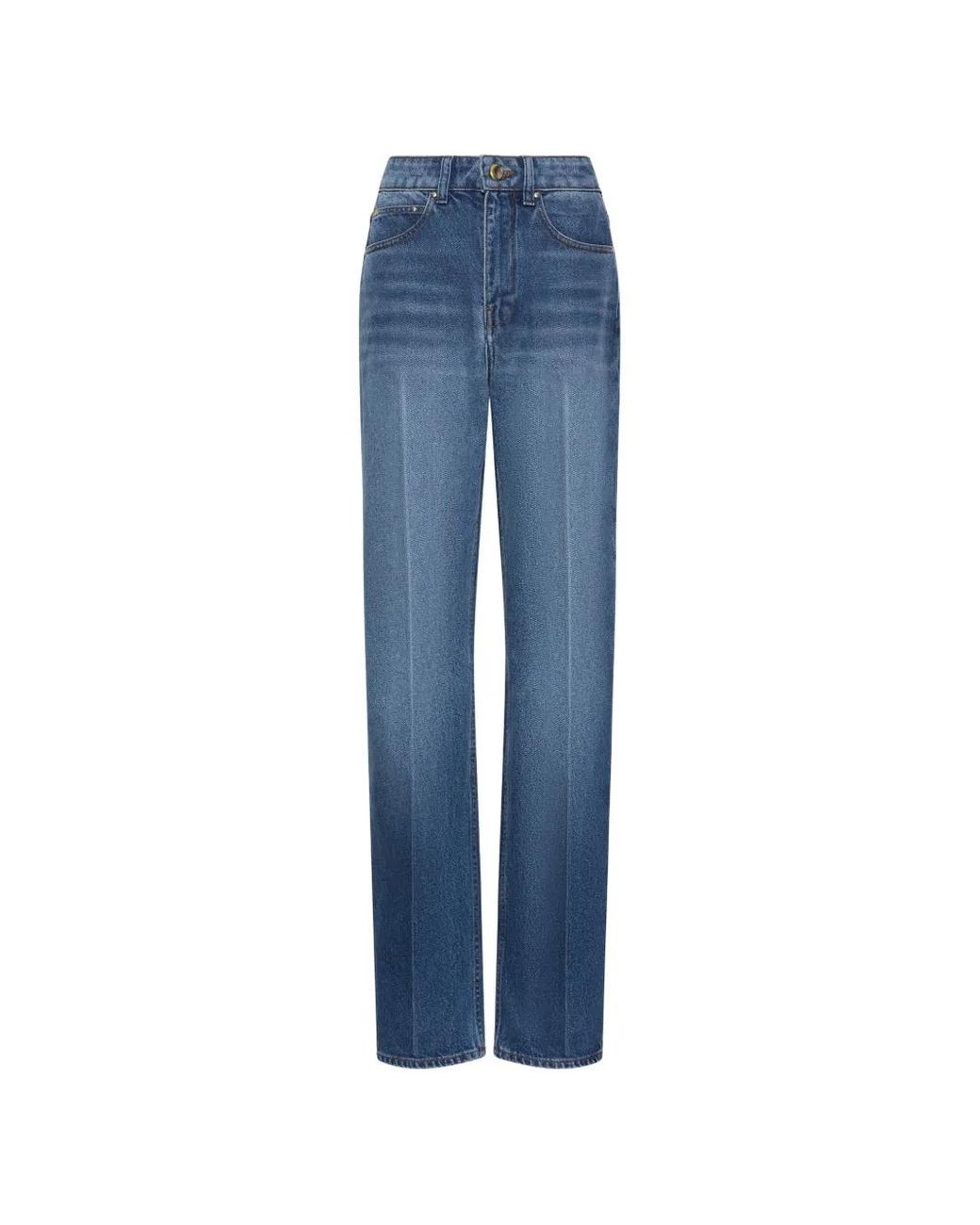 OSSOU Blue Noon Straight-Leg Jeans