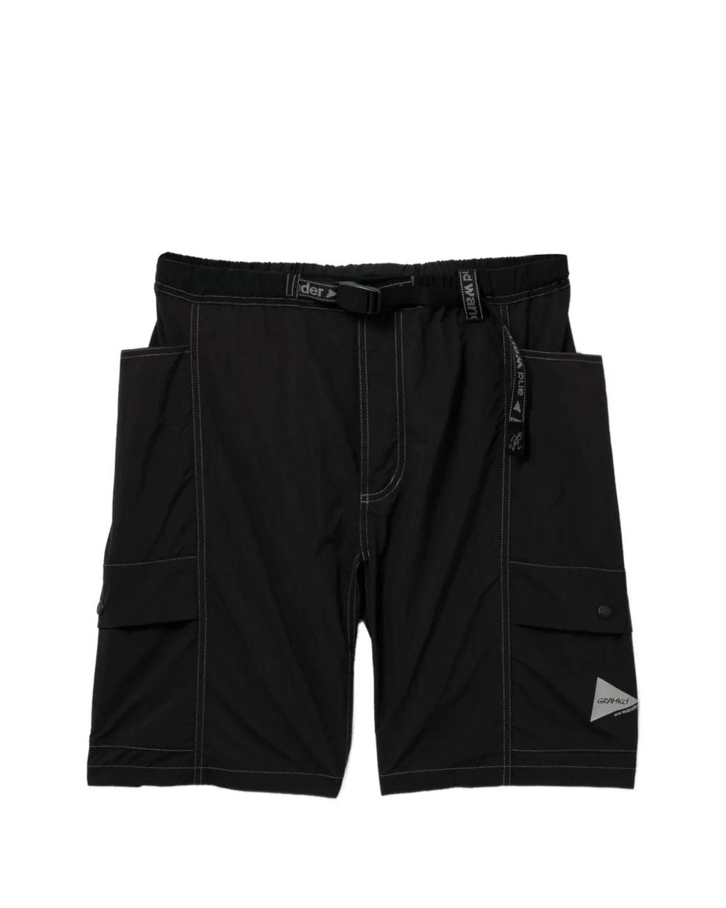 Bermudas Cargo Con Logo Estampado And Wander de hombre de color Black