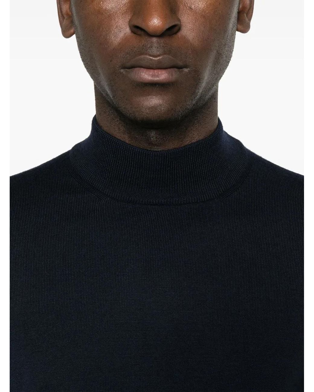 Fileria Blue Virgin-Wool Sweater for men
