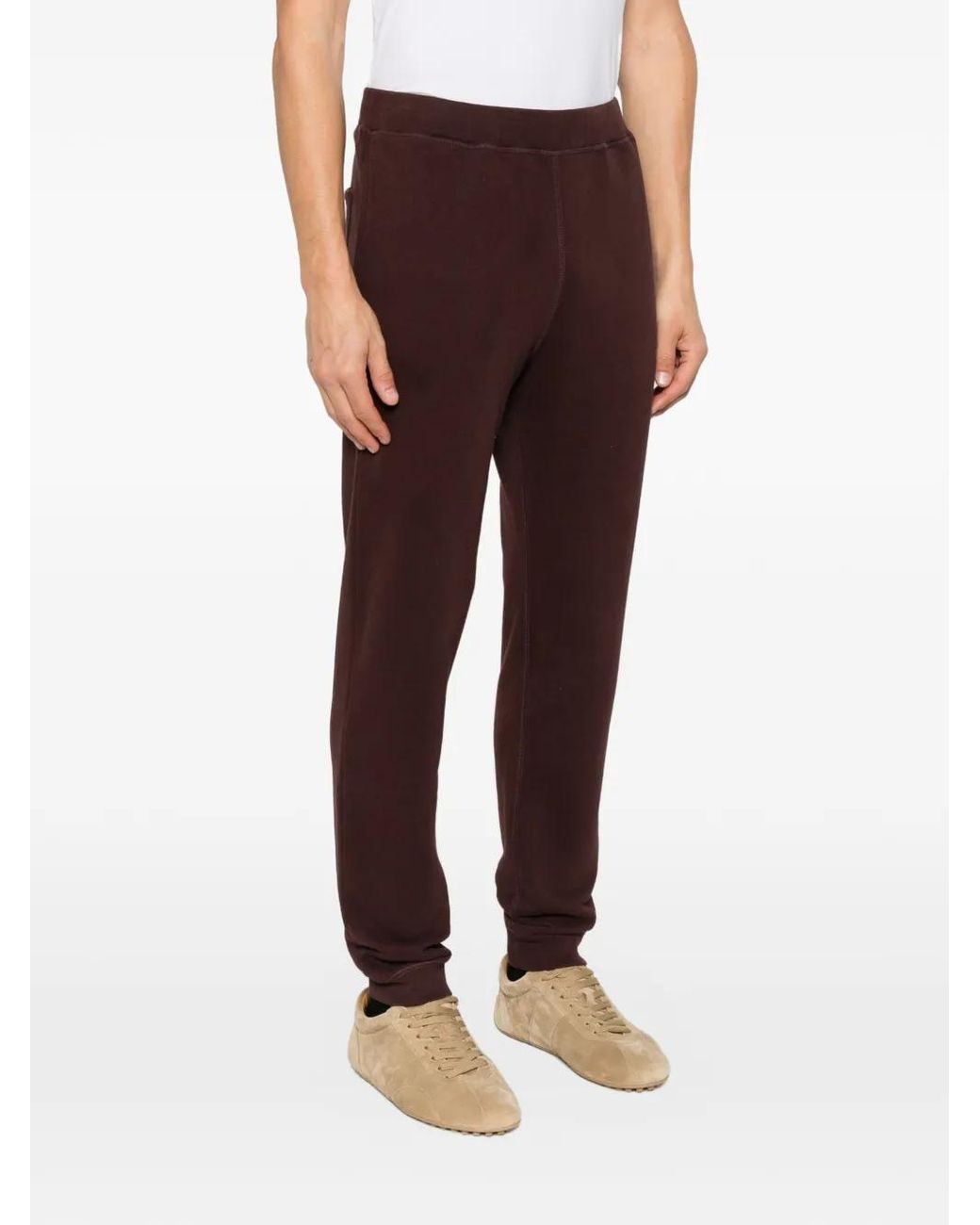 Sunspel Purple Internal-Drawstring Track Pants for men
