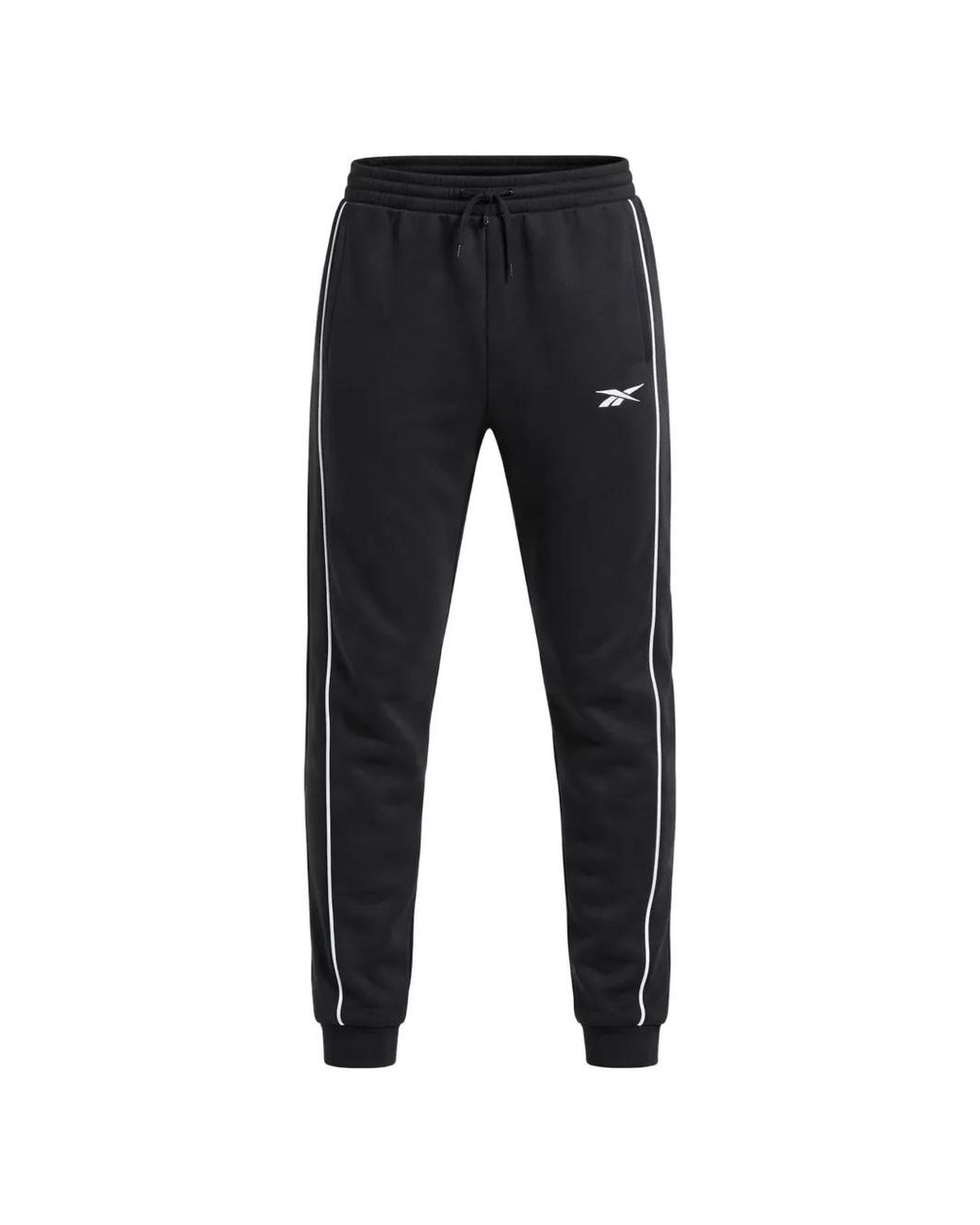 Reebok Black Logo-Detail Track Pants for men