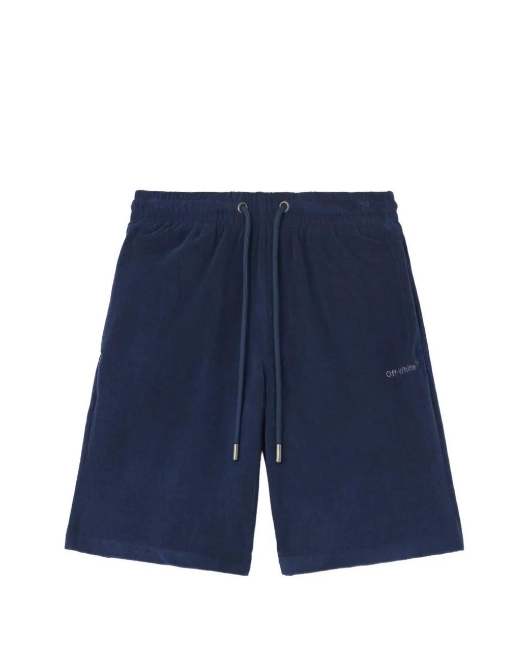 Off-White c/o Virgil Abloh Blue Short De Sport À Logo for men