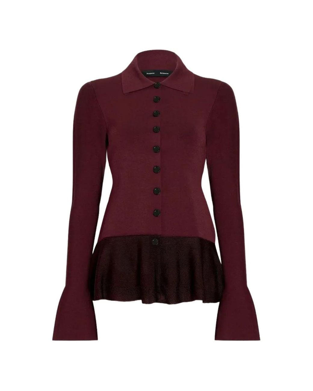 Proenza Schouler Purple Martina Jacket