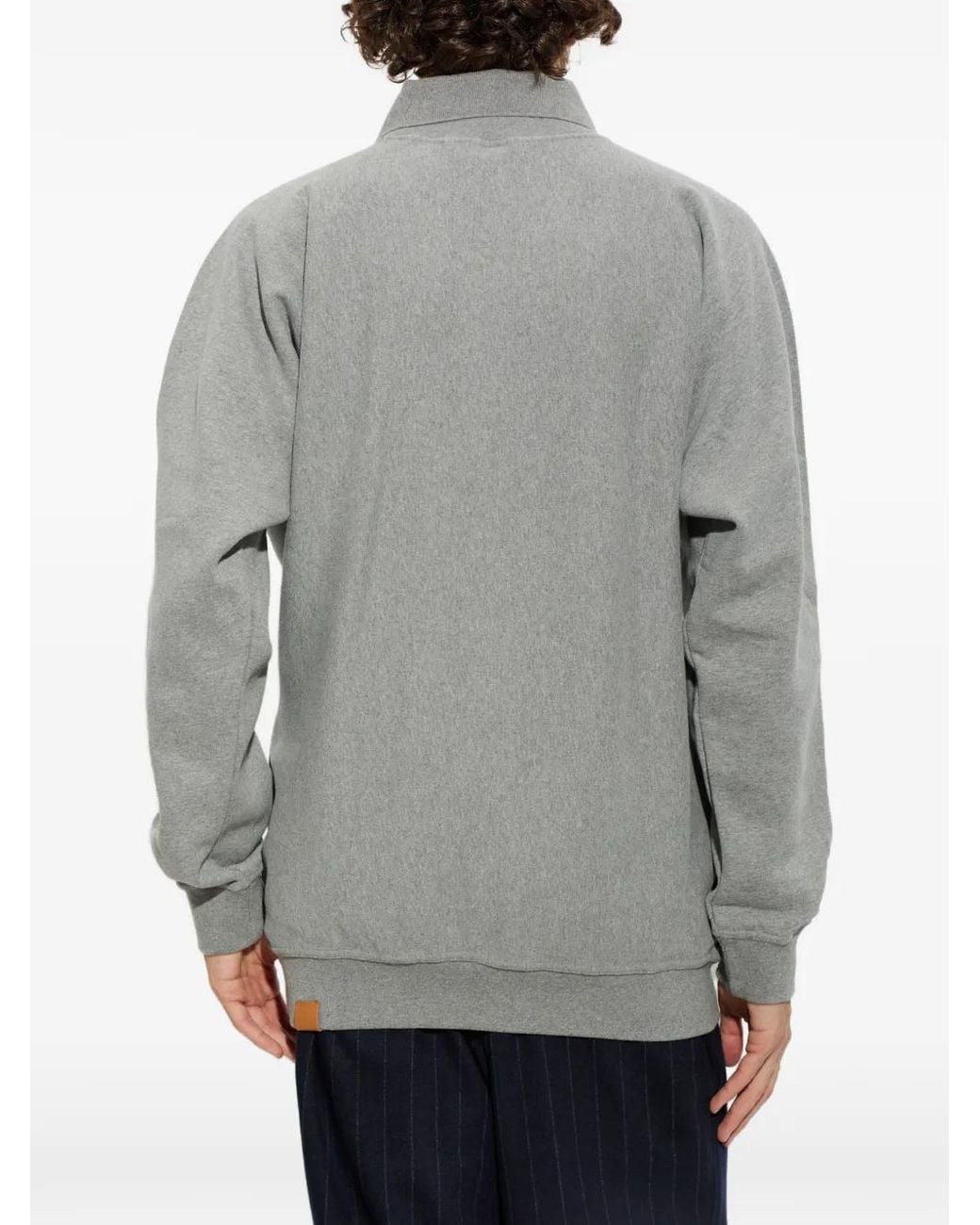 DARKPARK Gray Riley Oversized Cotton Sweater for men